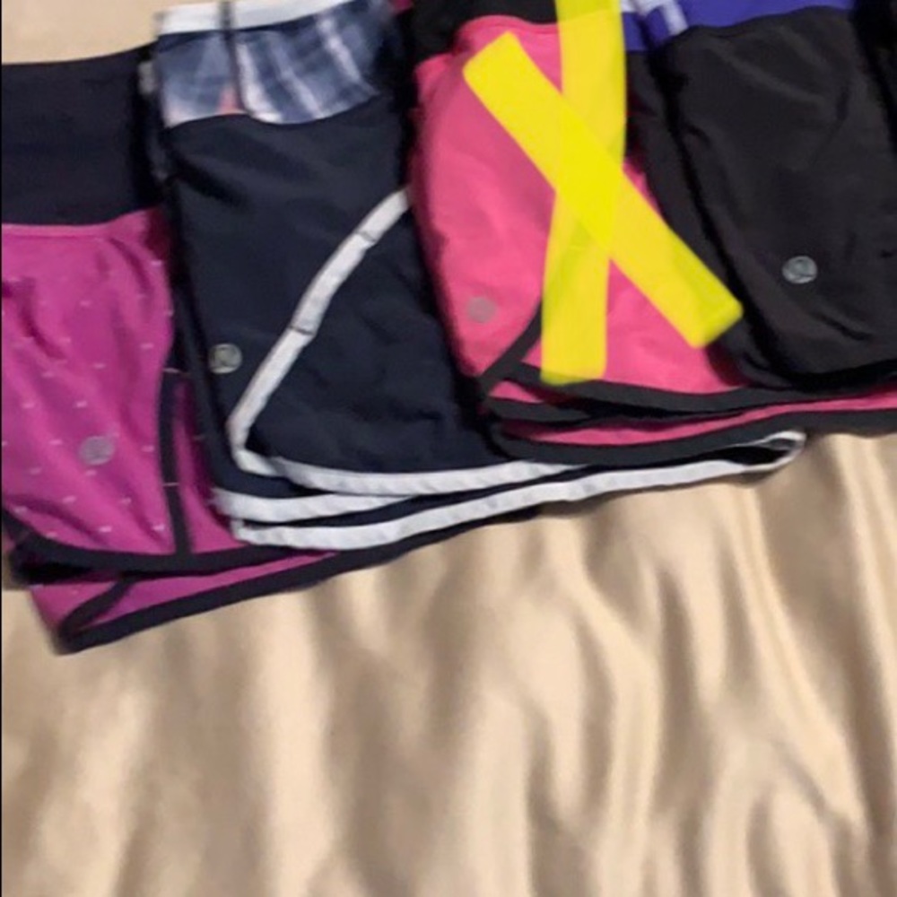 Lululemon Shorts Bundle Run Times/Run Turbo Size 4